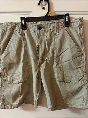 Men's Casual Cargo Shorts in Tan